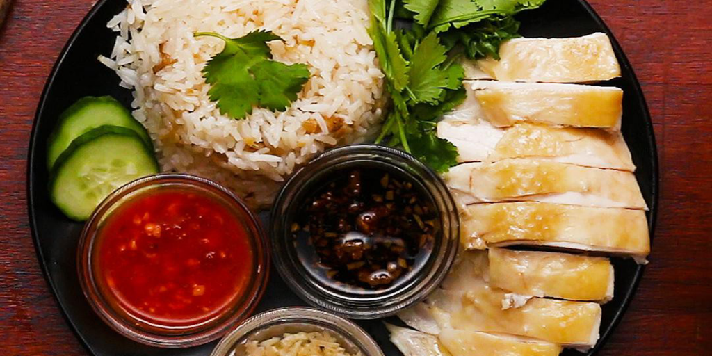 Hainanese Chicken Rice recipe using Happy Rice