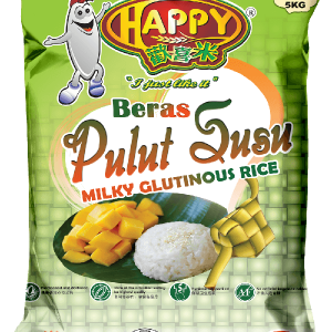 Beras Pulut Susu Happy Rice Rice Supplier In Kuching Sarawak